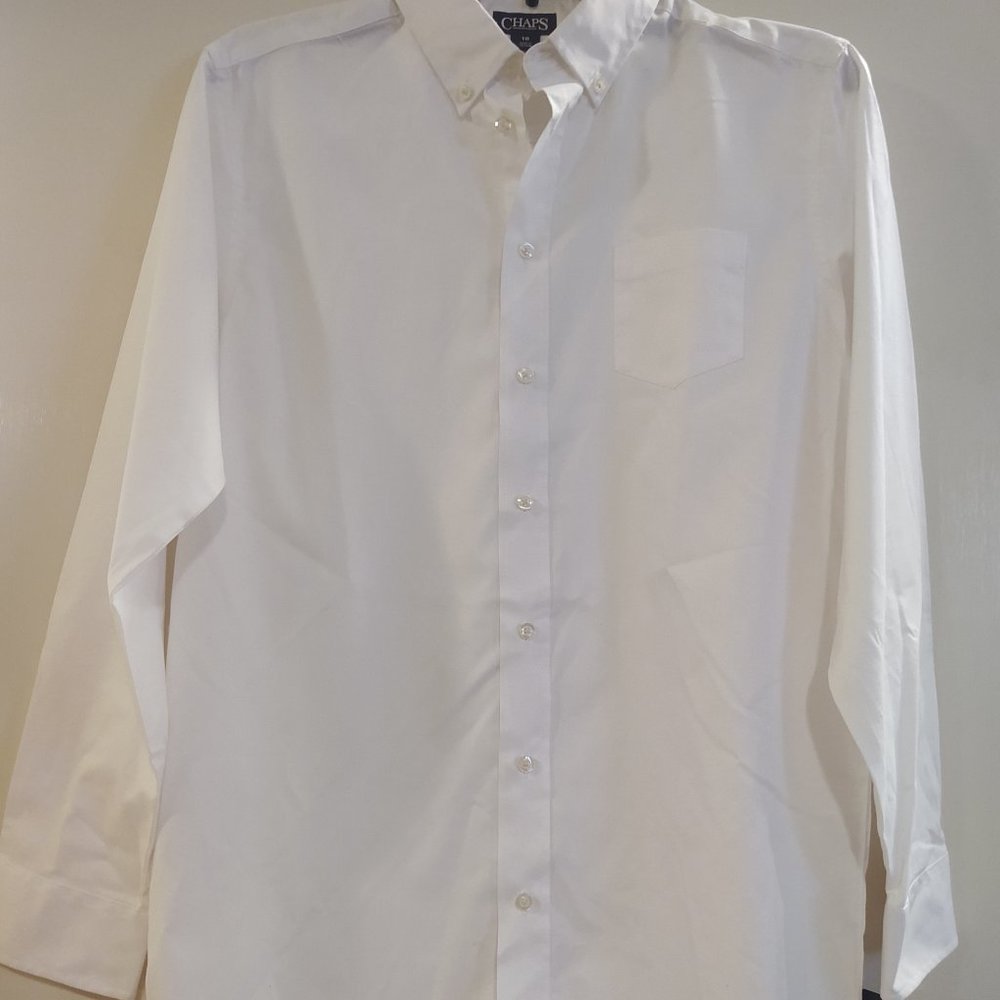 NWT***Boy's White Long Sleeve Uniform/Dress Shirt